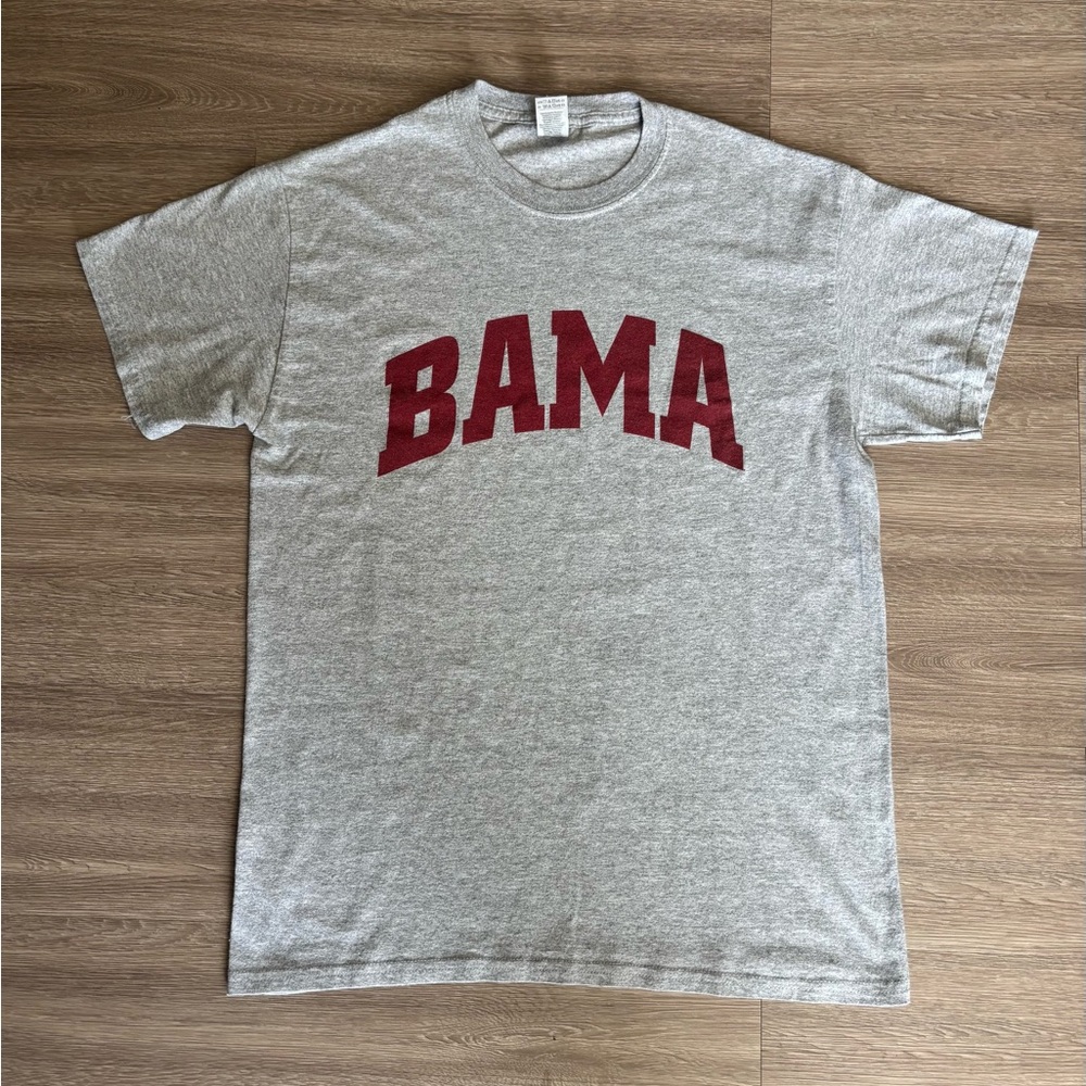 Gray Alabama Crimson Tide BAMA T-Shirt